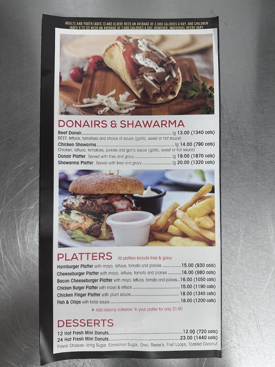 Menu Milano Pizza Ottawa - Bank Street-4