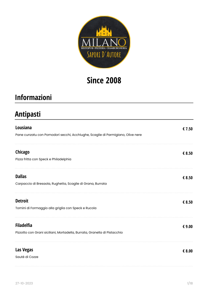 Menu Milano Ristopub Pizzeria-4