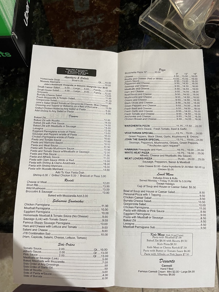 Menu Milano's Pizzas-7
