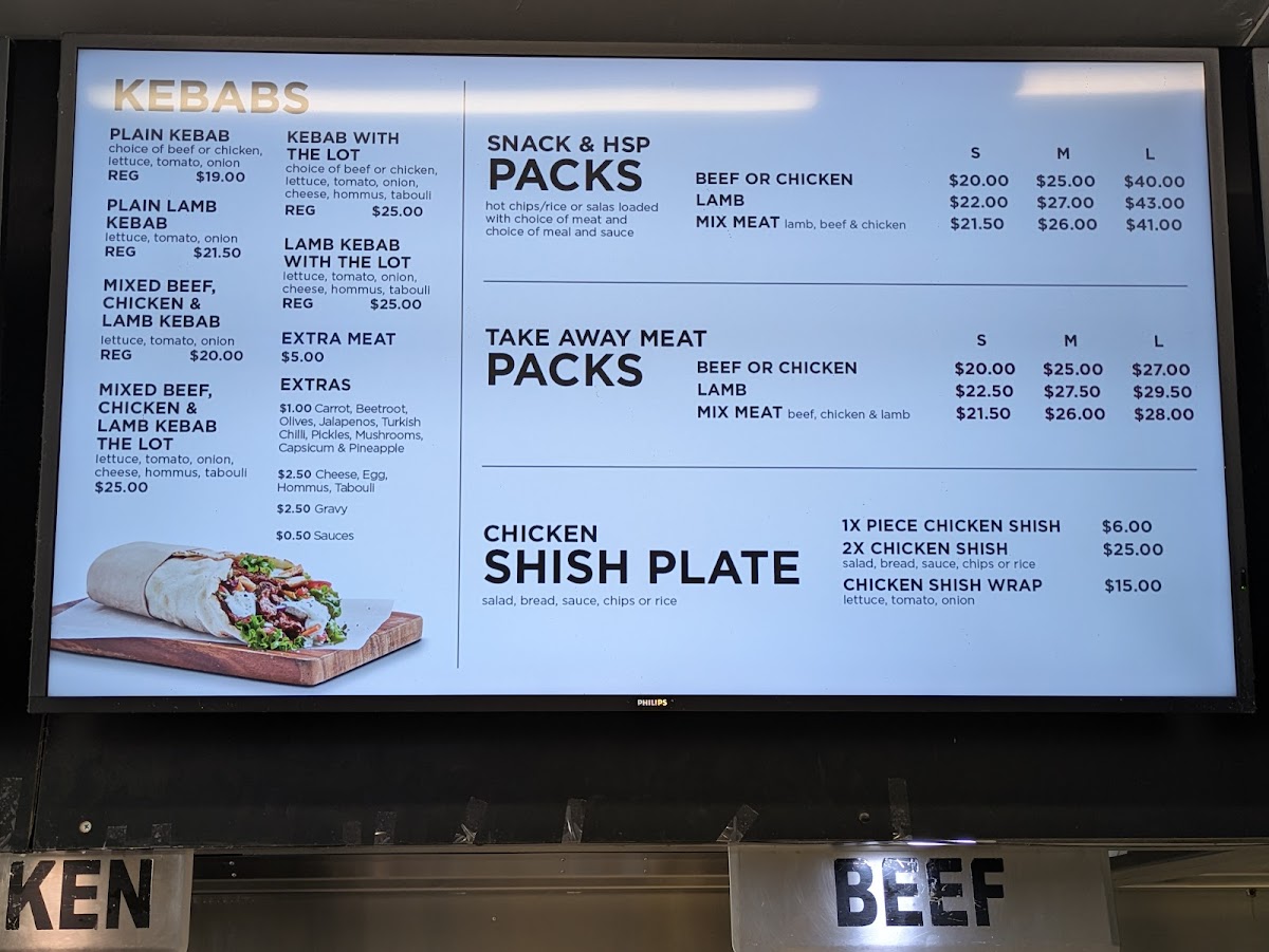 Menu Mildura Kebab House-2