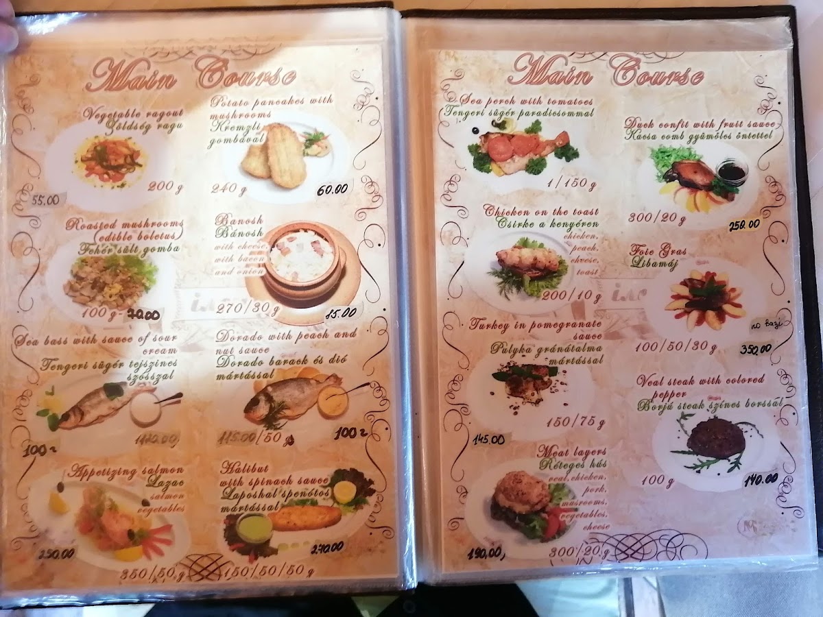 Menu Milenium-3