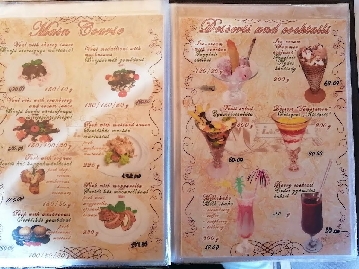 Menu Milenium-6