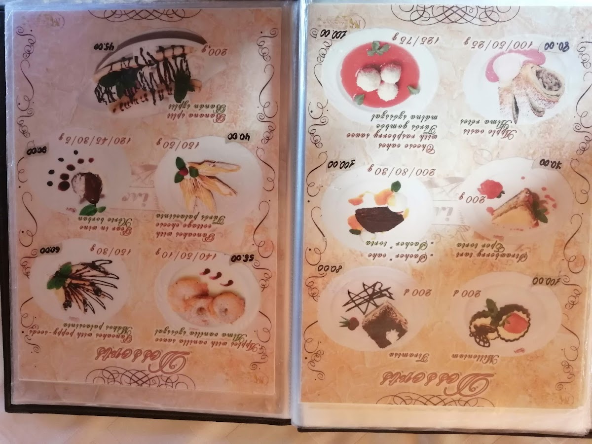 Menu Milenium-8