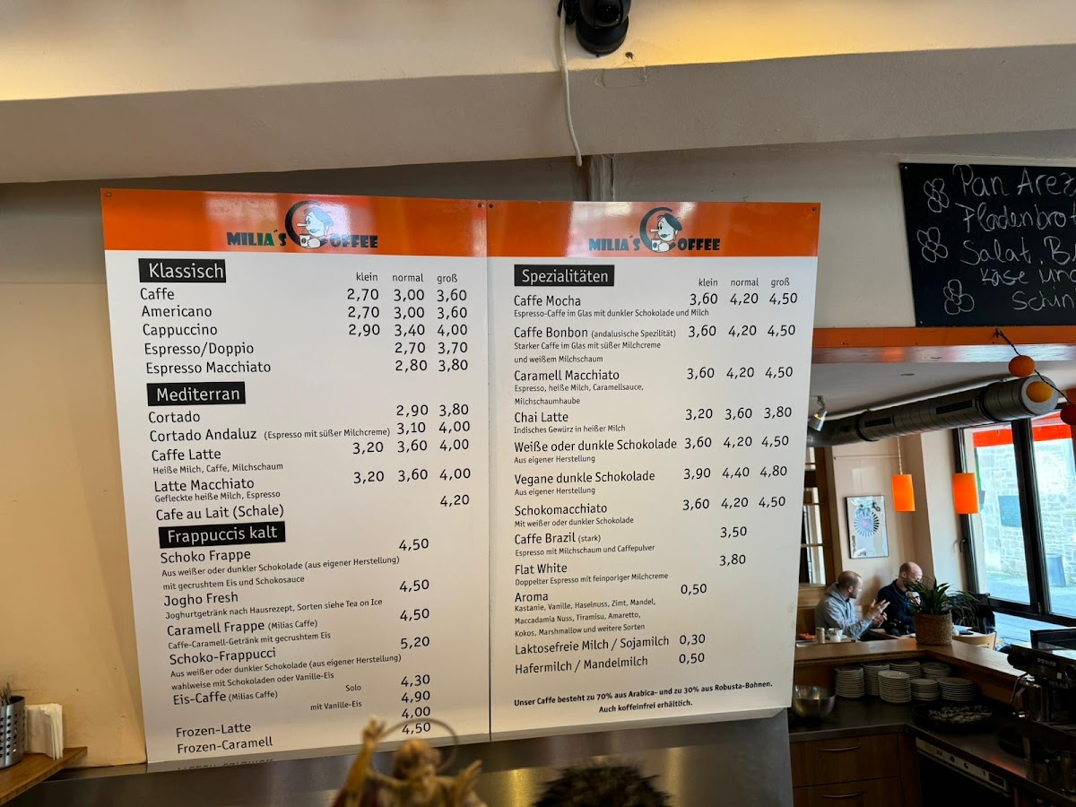 Menu Milia's Coffee-5