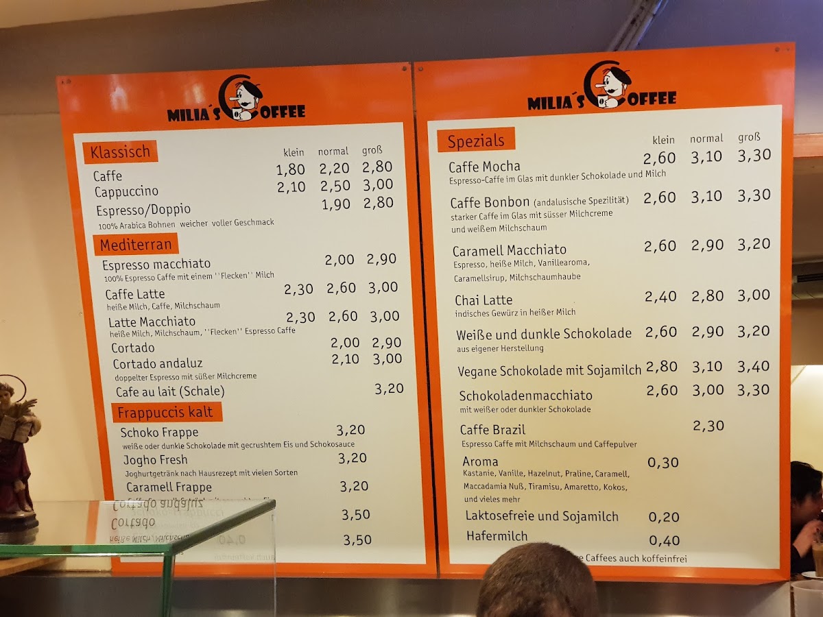Menu Milia's Coffee-7