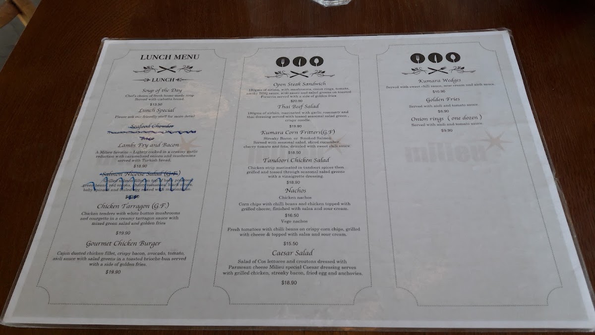 Menu Milieu Cafe-7