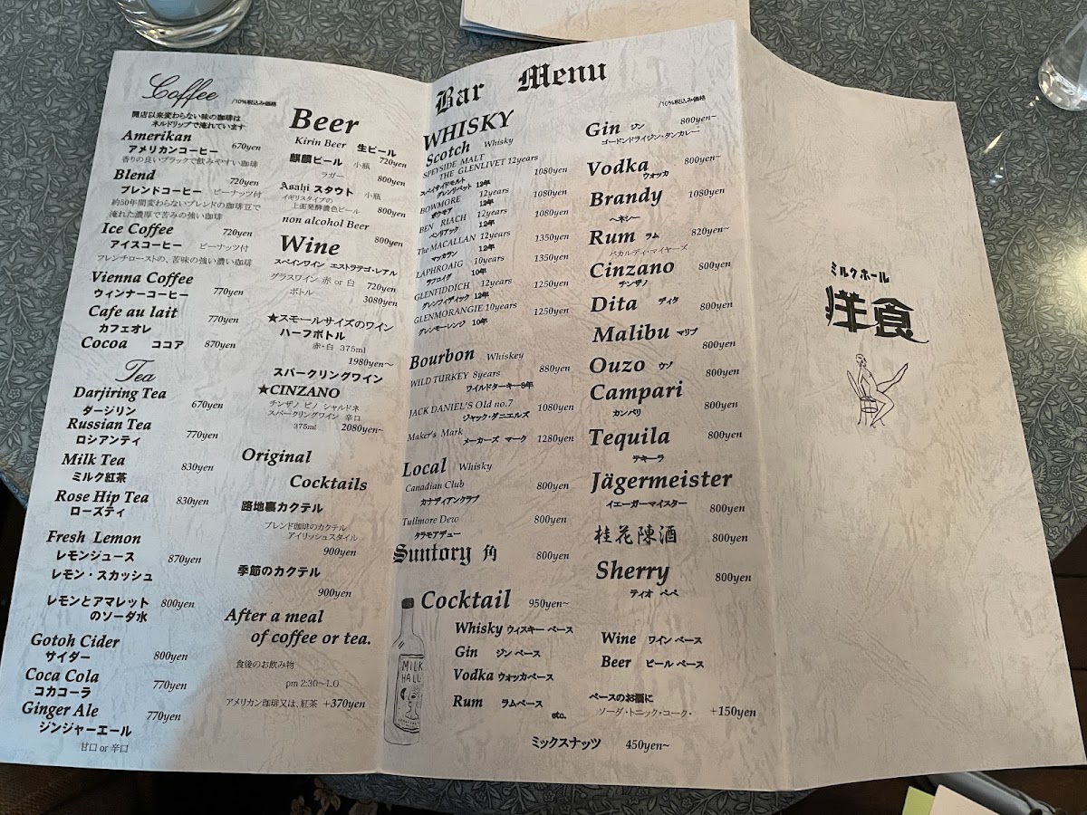Menu Milk Hall-10