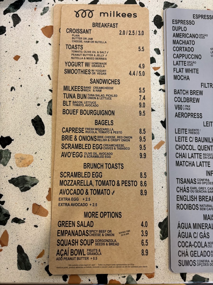 Menu Milkees - Specialty Coffee & Cookies-8