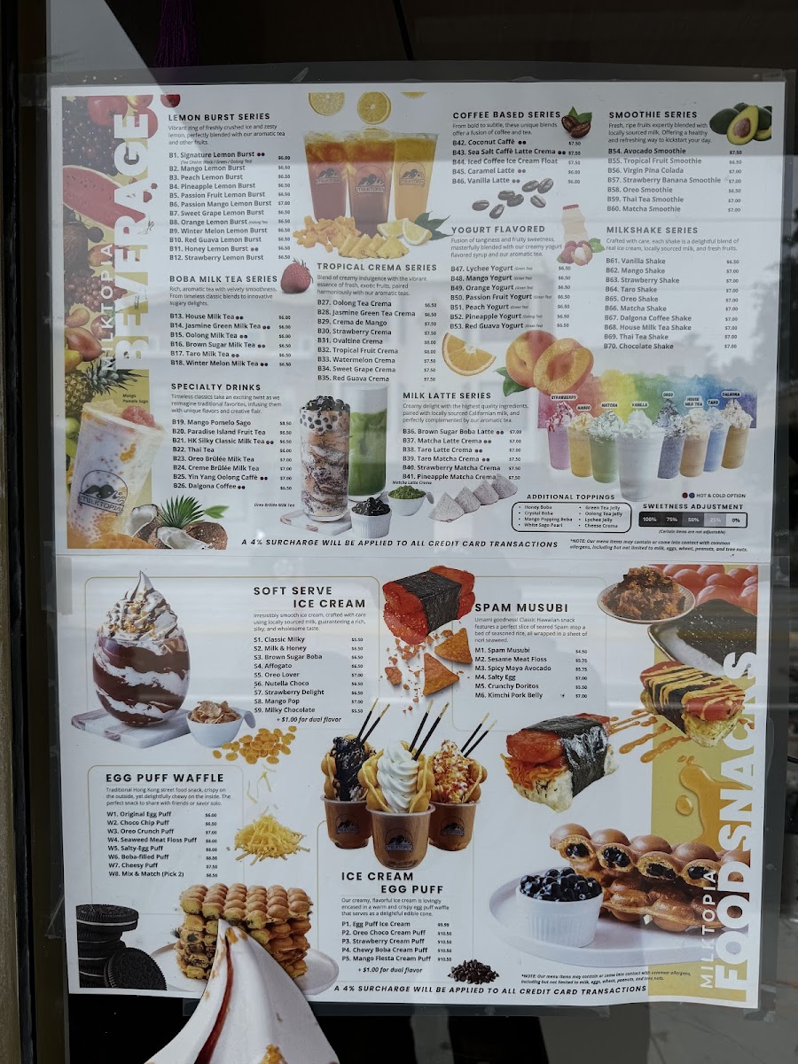 Menu Milktopia-6