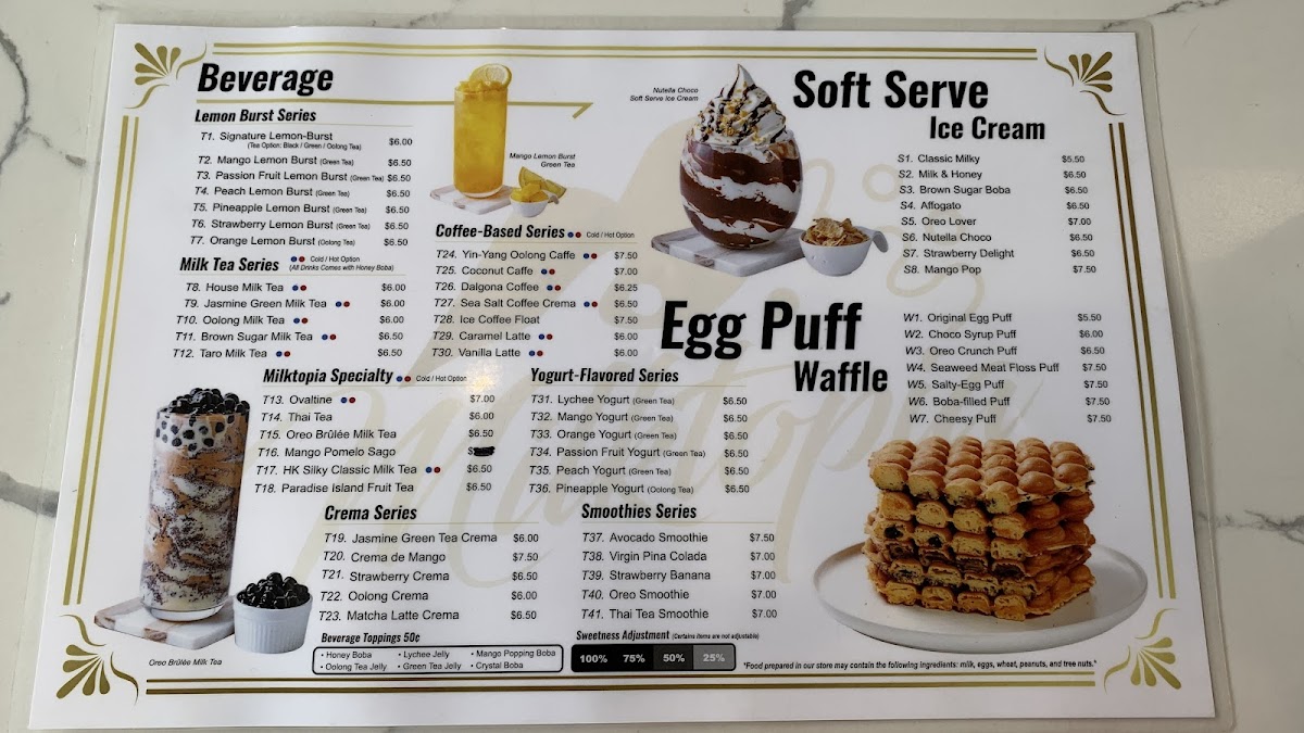 Menu Milktopia-8