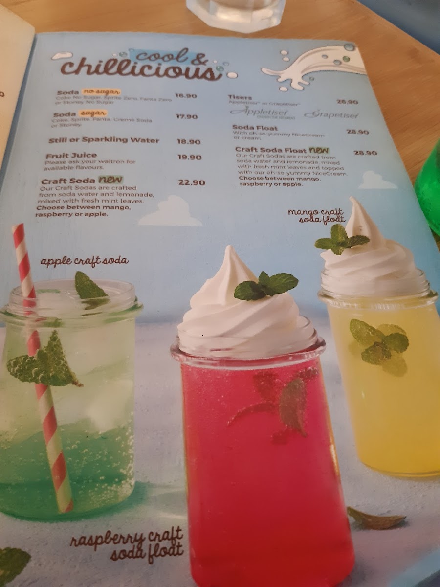 Menu Milky Lane Suncoast Casino-1