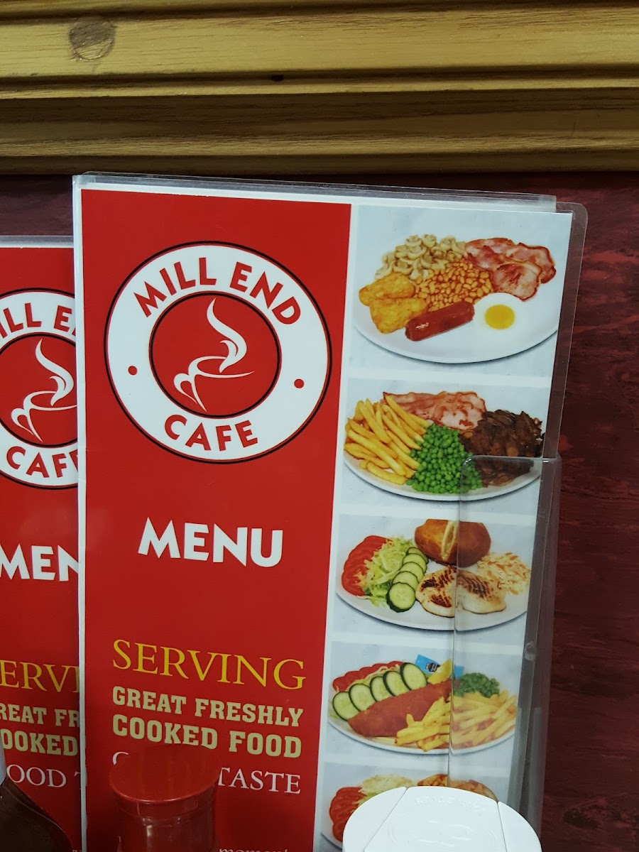 Menu Mill End Cafe-7