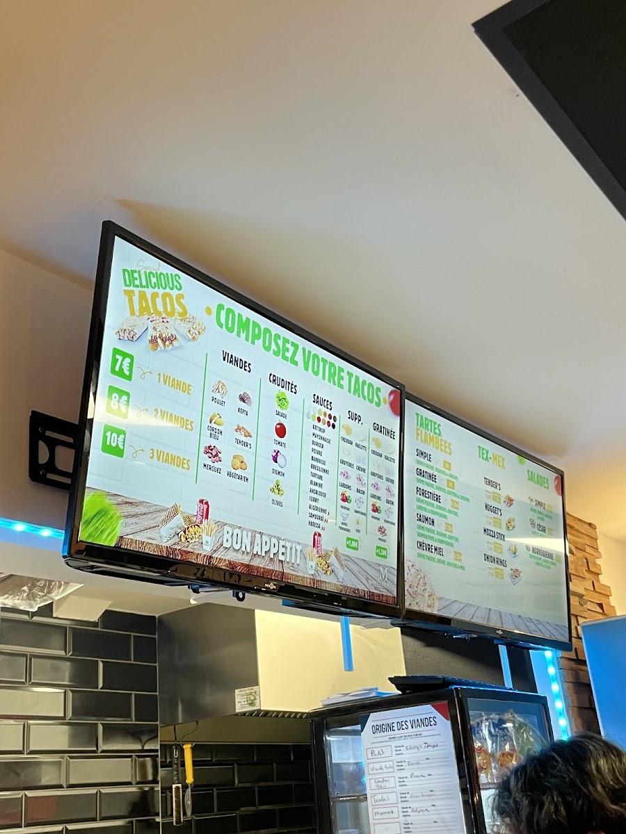 Menu Millenium Tacos - Petite France-3