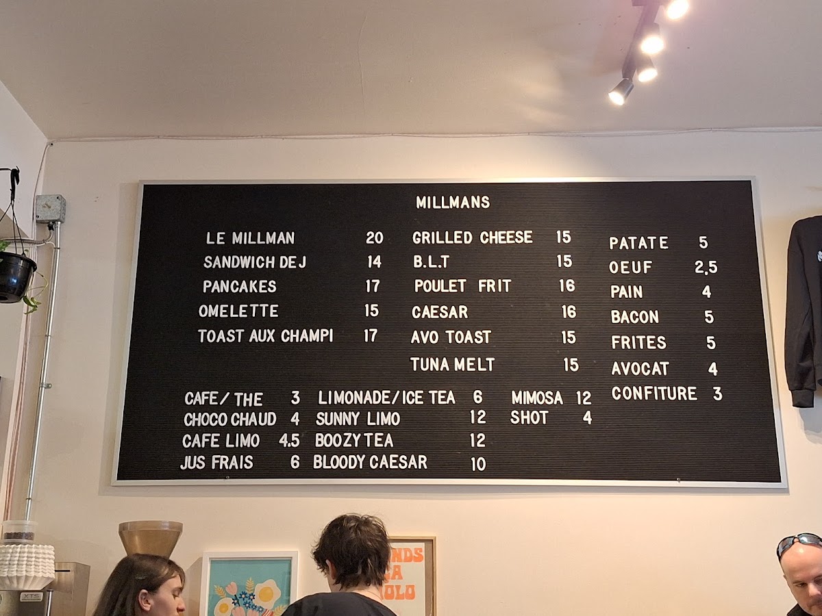 Menu Millmans-2