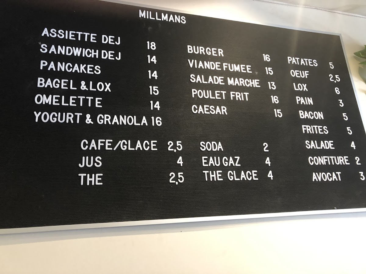 Menu Millmans-5