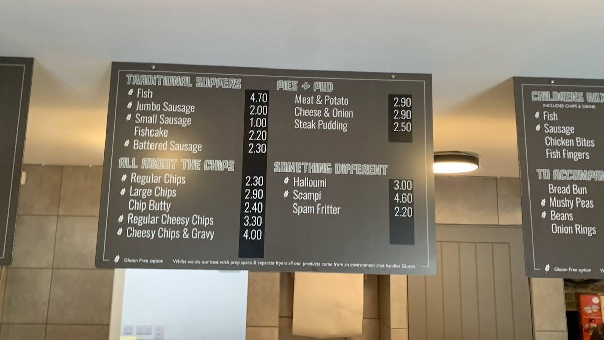Menu Milnthorpe Fish And Chips-2