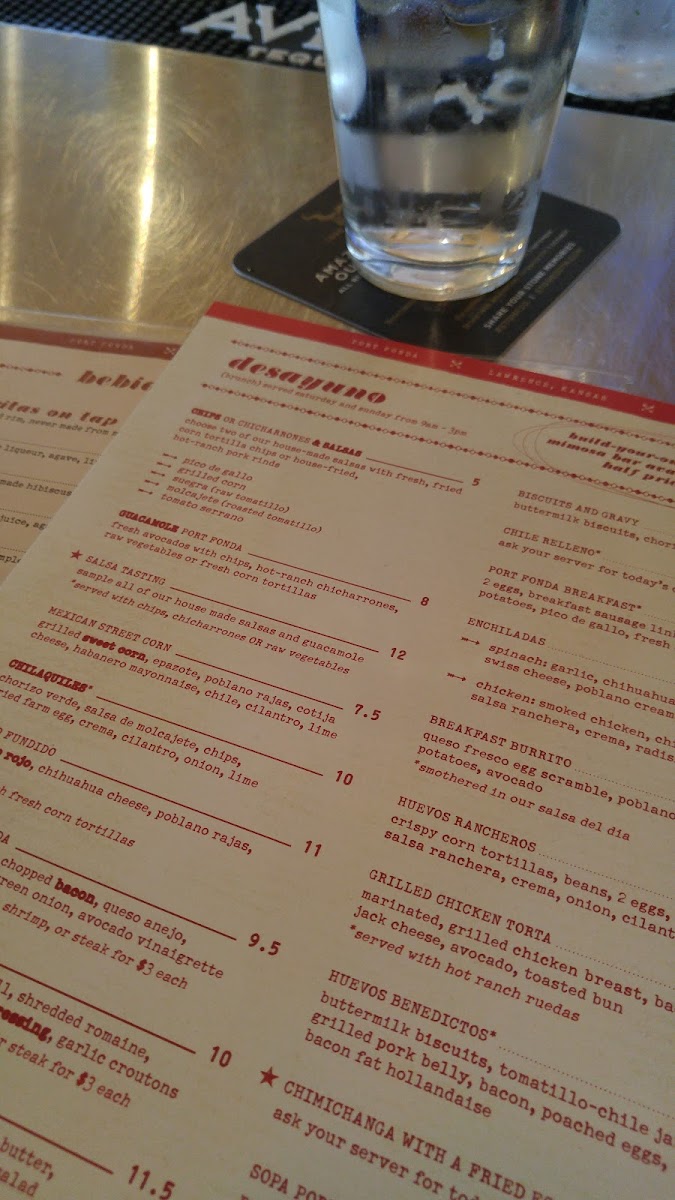 Menu Milton's Café-10