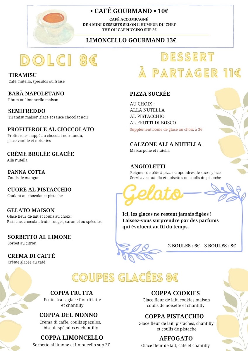 Menu Mima – Pizzeria & Cuisine Italienne-2