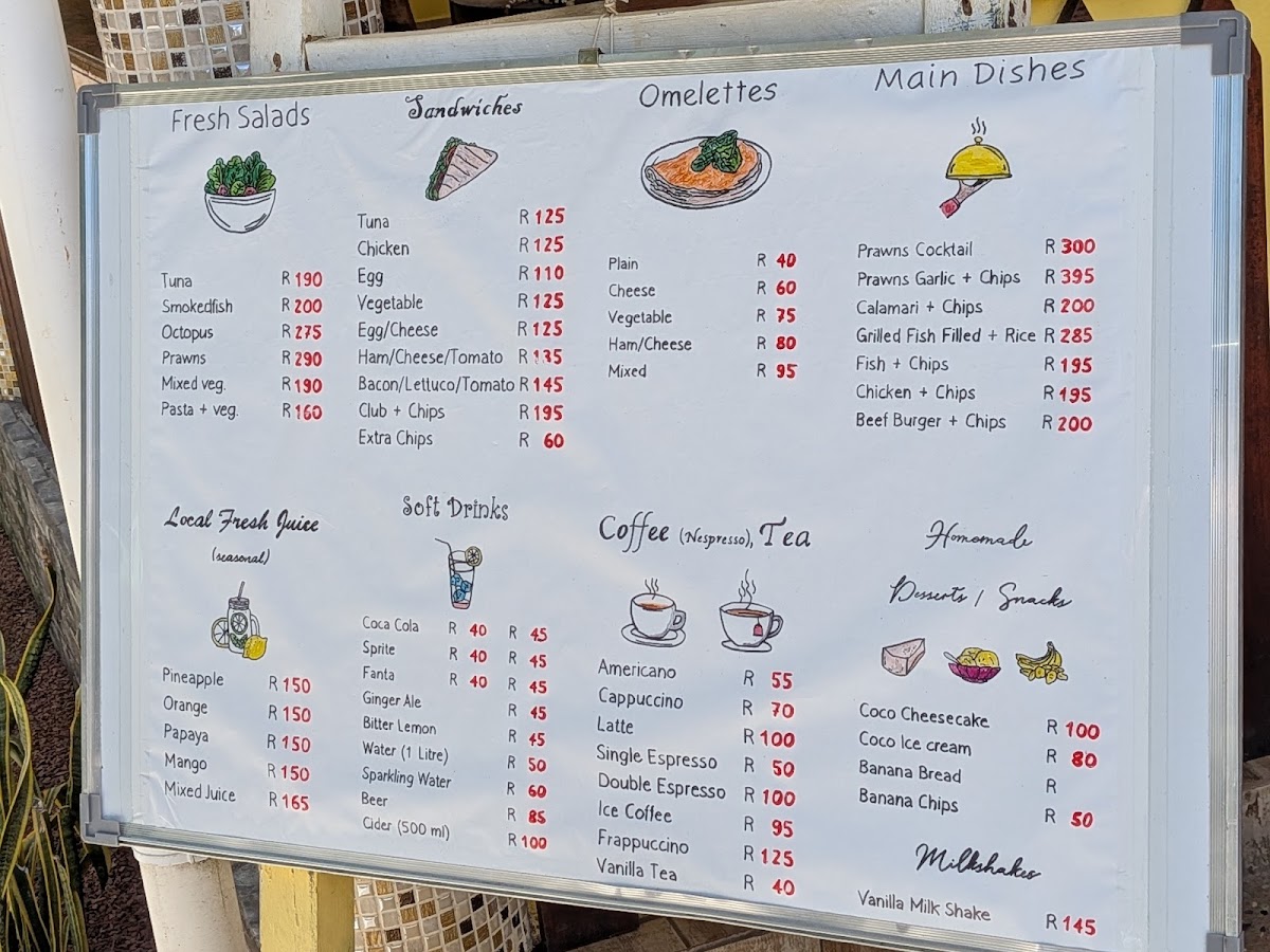Menu Mimi's Café-1