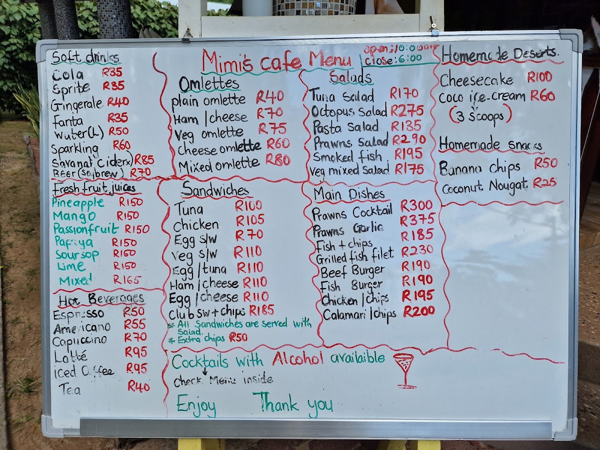 Menu Mimi's Café-10