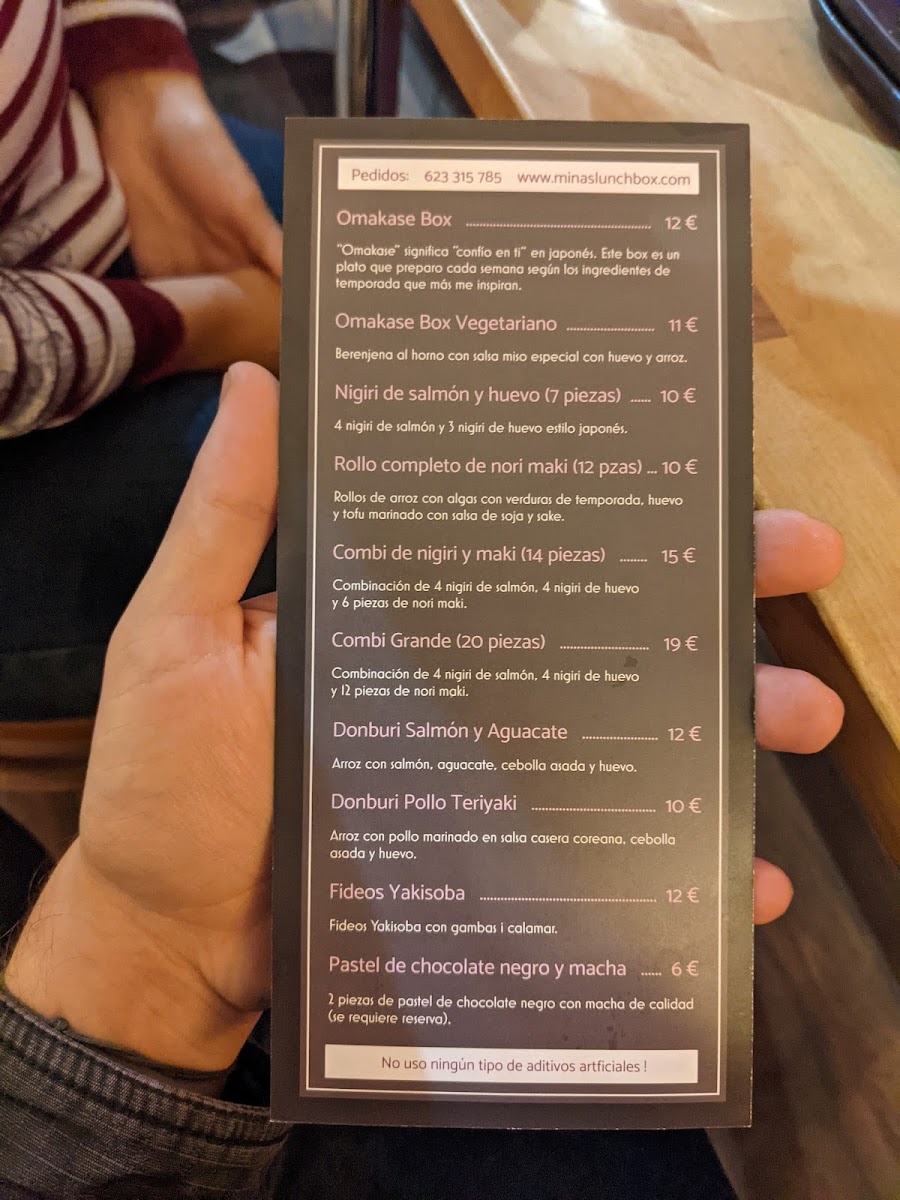 Menu Mina's-8