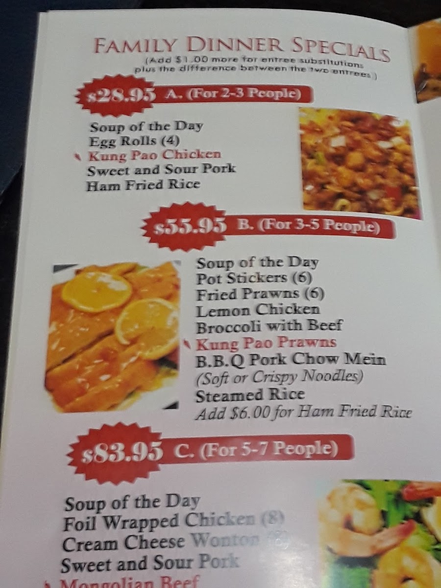 Menu Ming's Garden-8