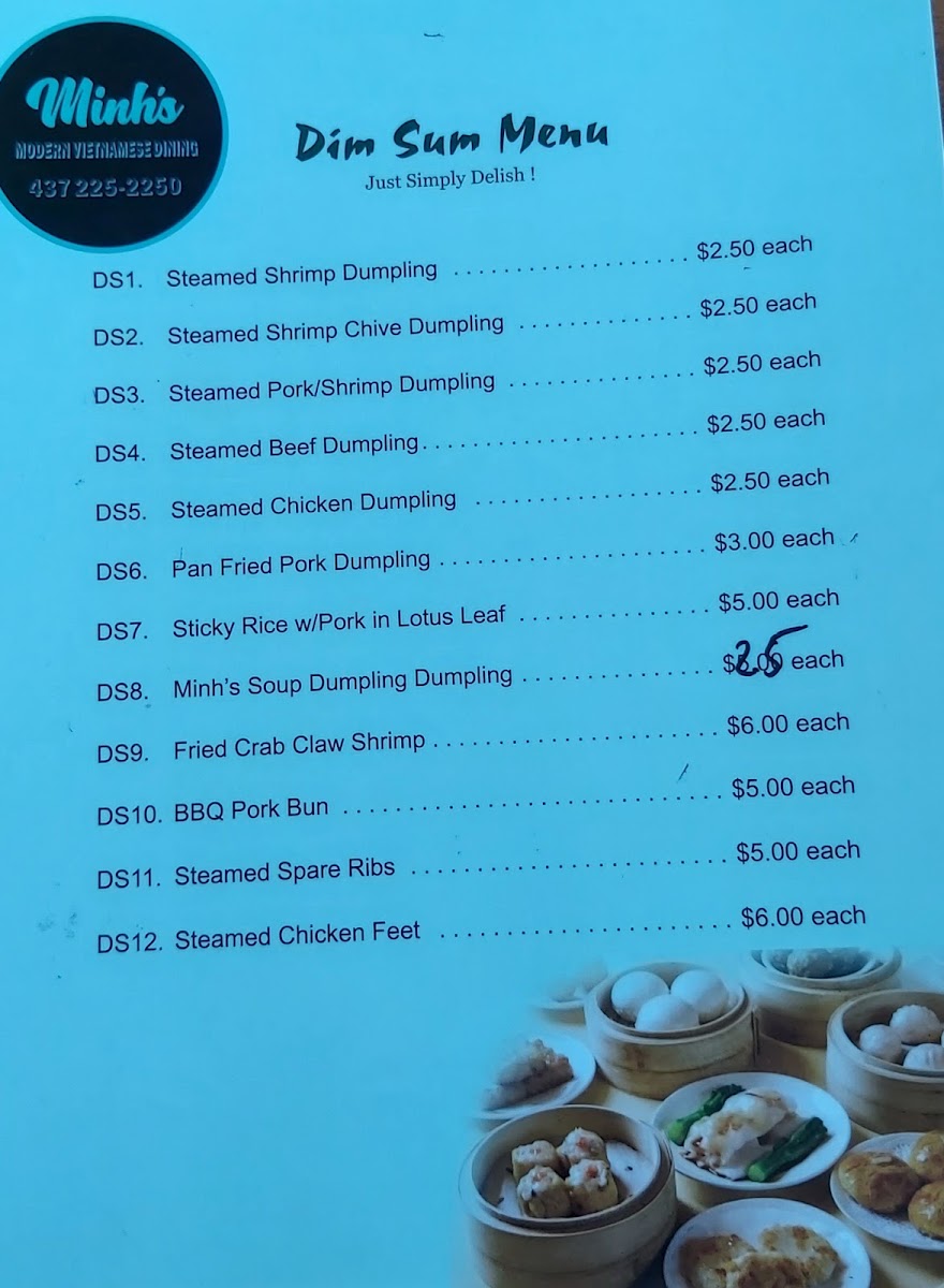 Menu Minh's (Owen Sound)-4