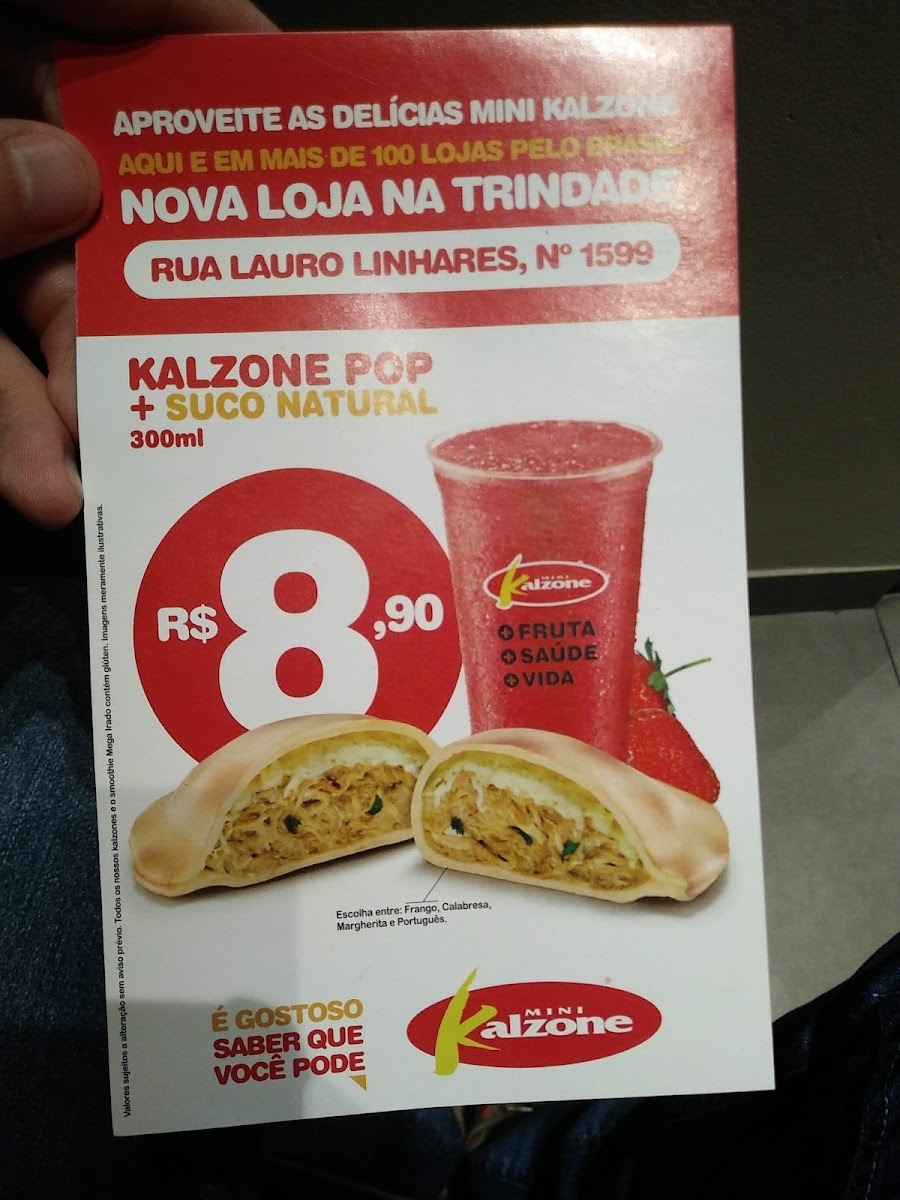 Menu Mini Kalzone | Trindade Floripa-2
