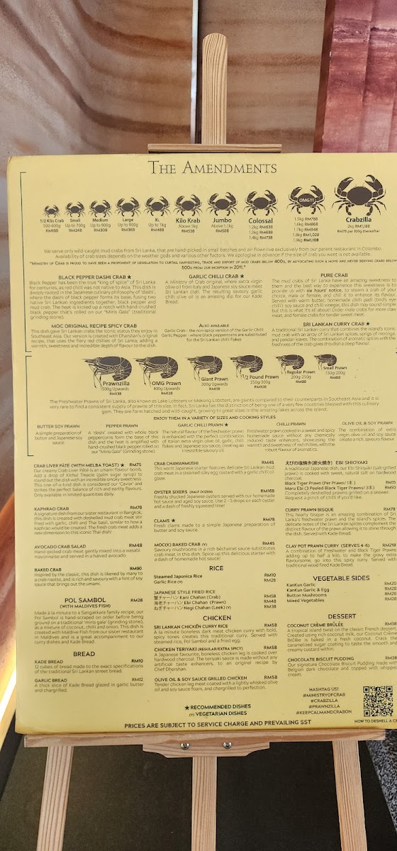 Menu Ministry Of Crab Kuala Lumpur-7