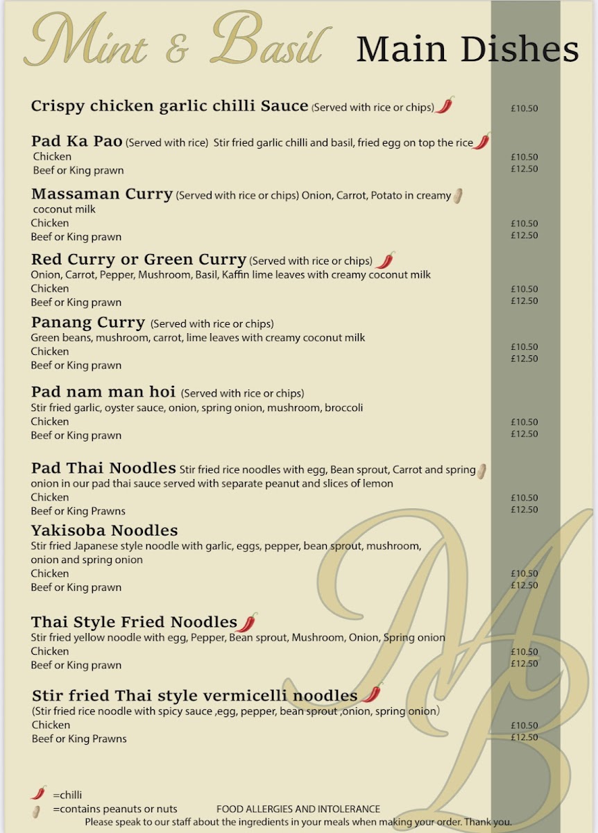 Menu Mint And Basil-1