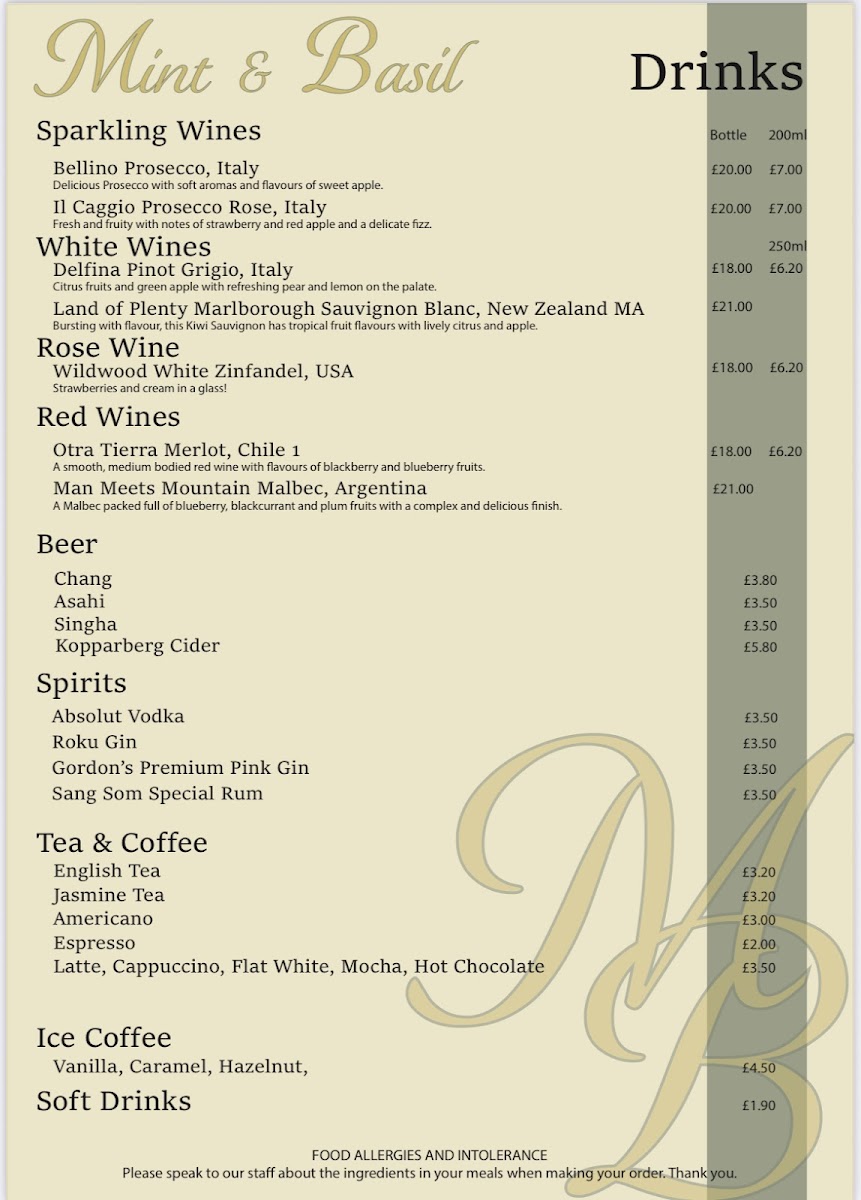 Menu Mint And Basil-2