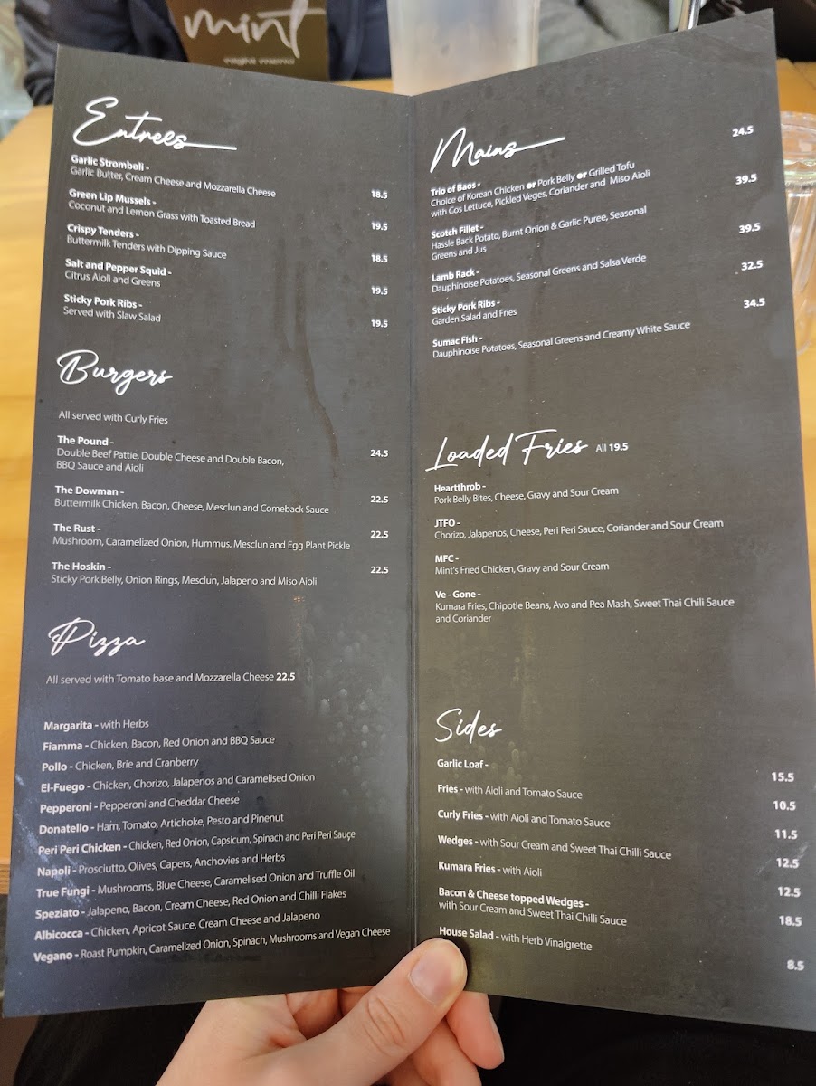 Menu Mint Cafe & Bar-1
