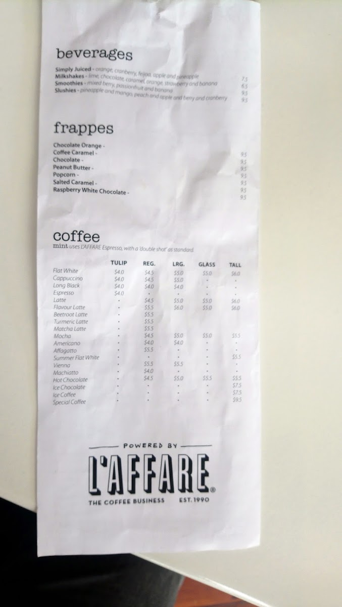Menu Mint Cafe & Bar-2