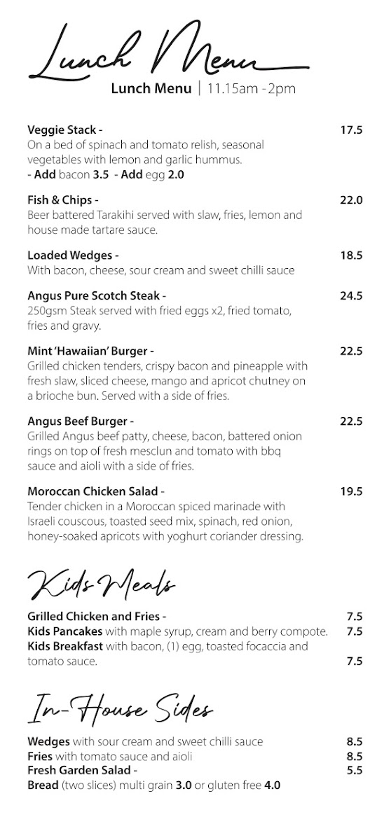 Menu Mint Cafe-3