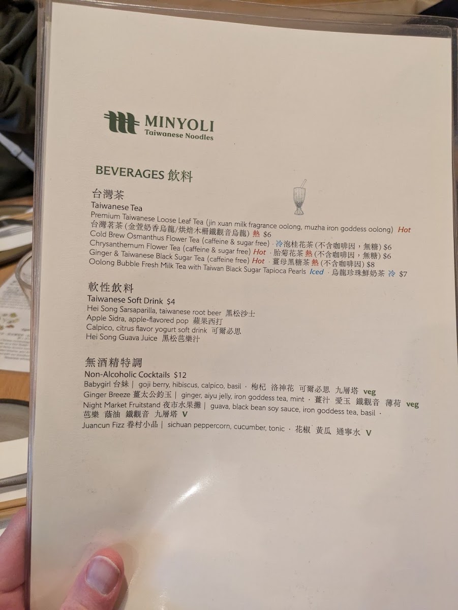 Menu Minyoli-5