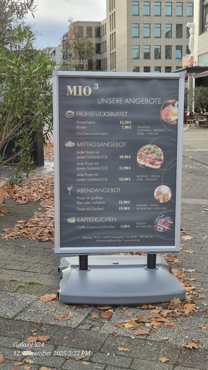 Menu Mio 3-1