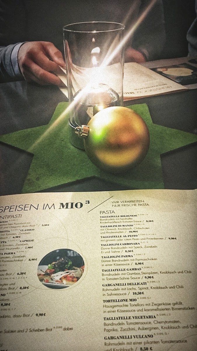 Menu Mio 3-6