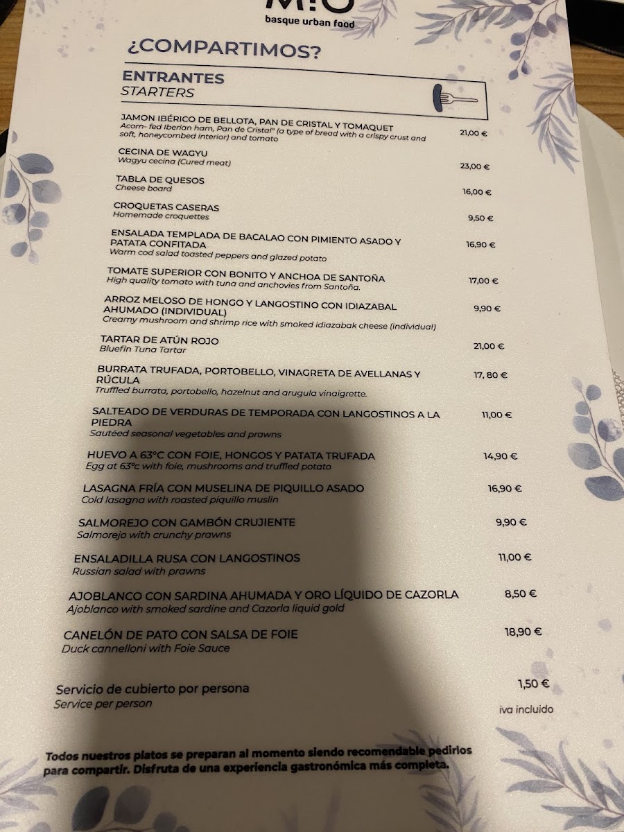 Menu Mio Basque Urban Food-3