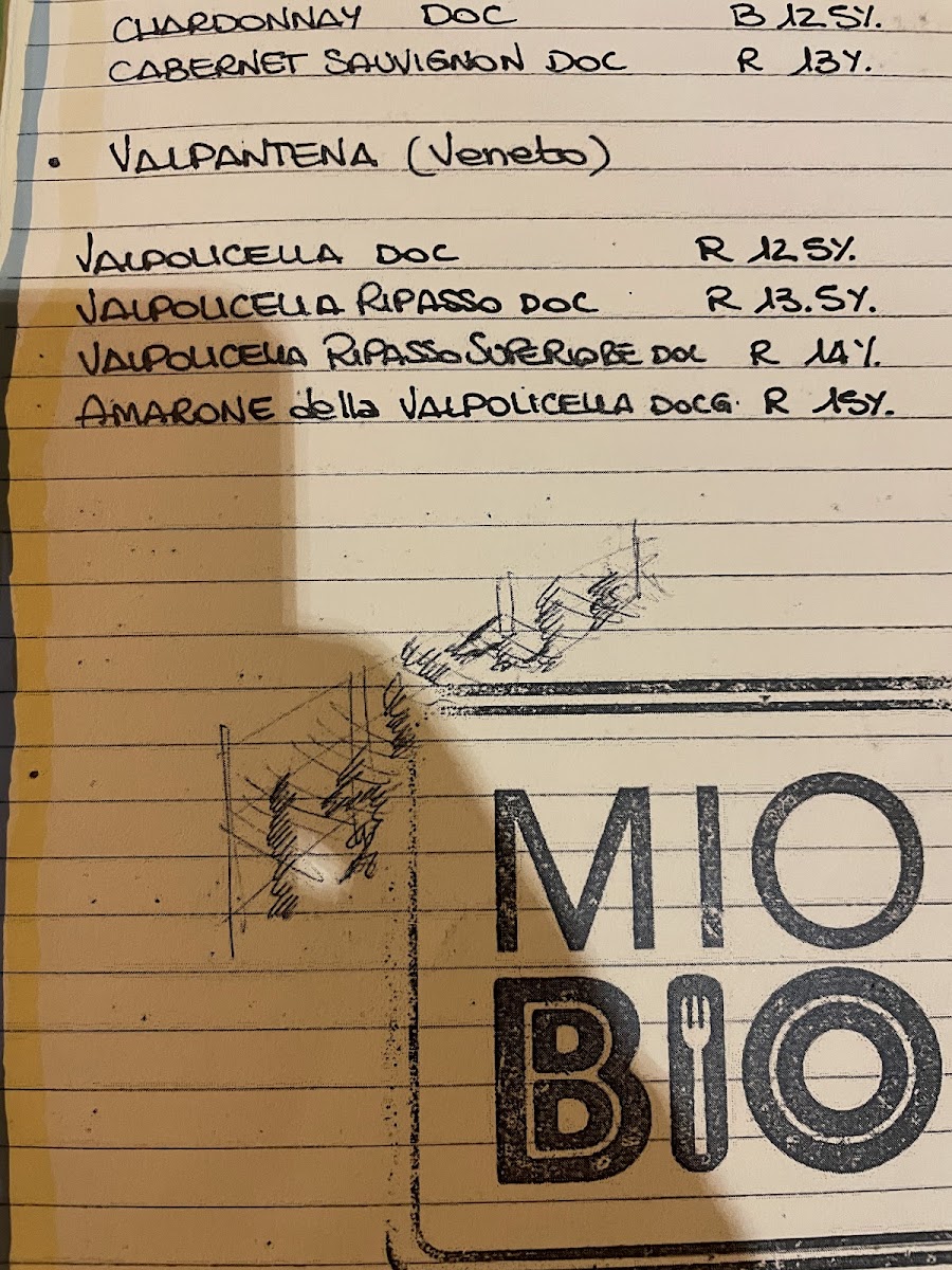 Menu Mio Bio-9