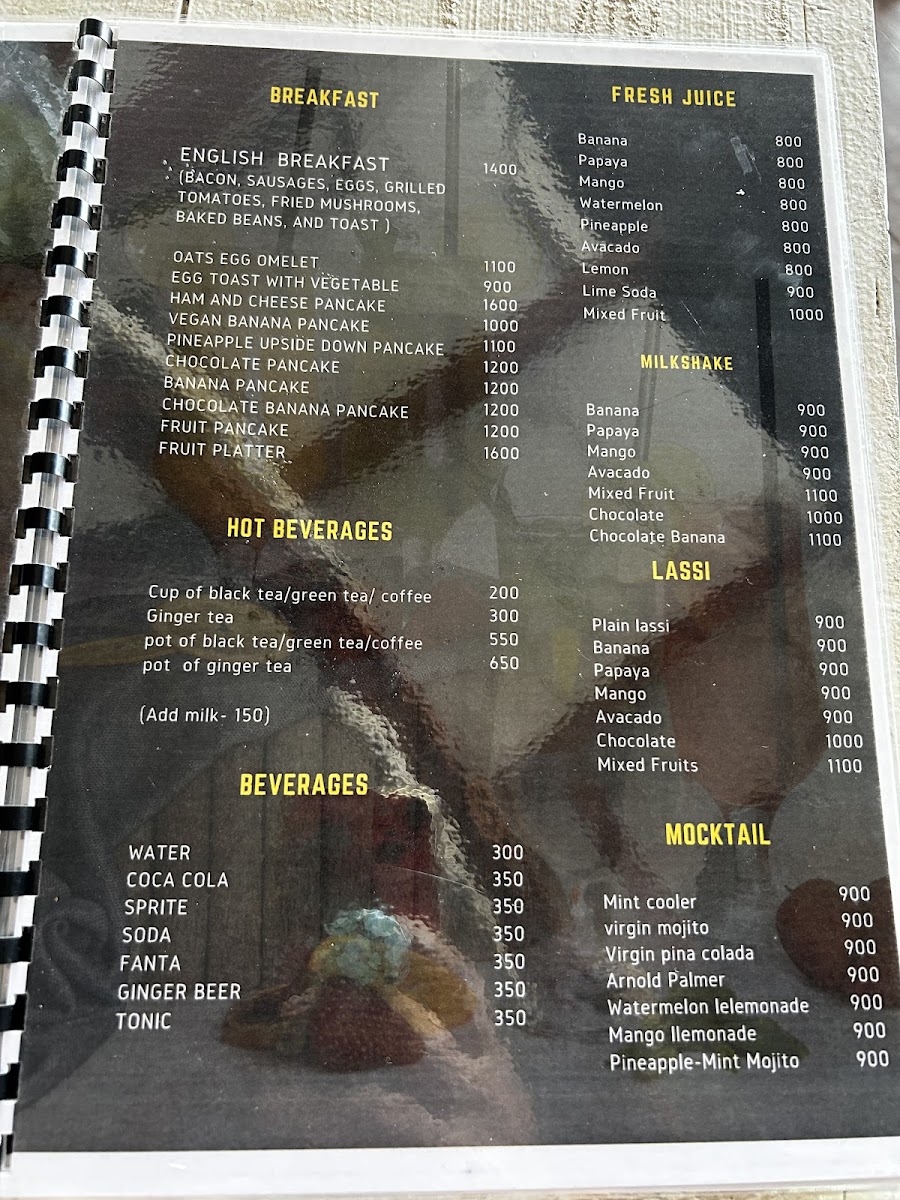 Menu Miracles Beach Restaurant-2