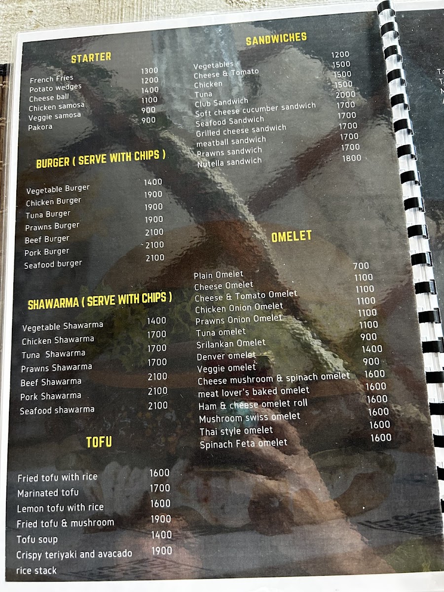 Menu Miracles Beach Restaurant-4