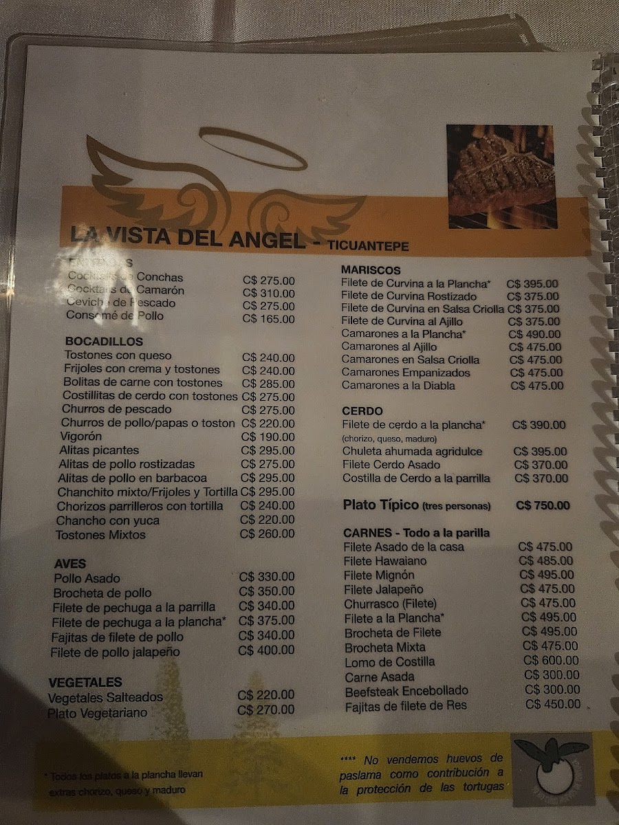 Menu Mirador La Vista Del Angel-2