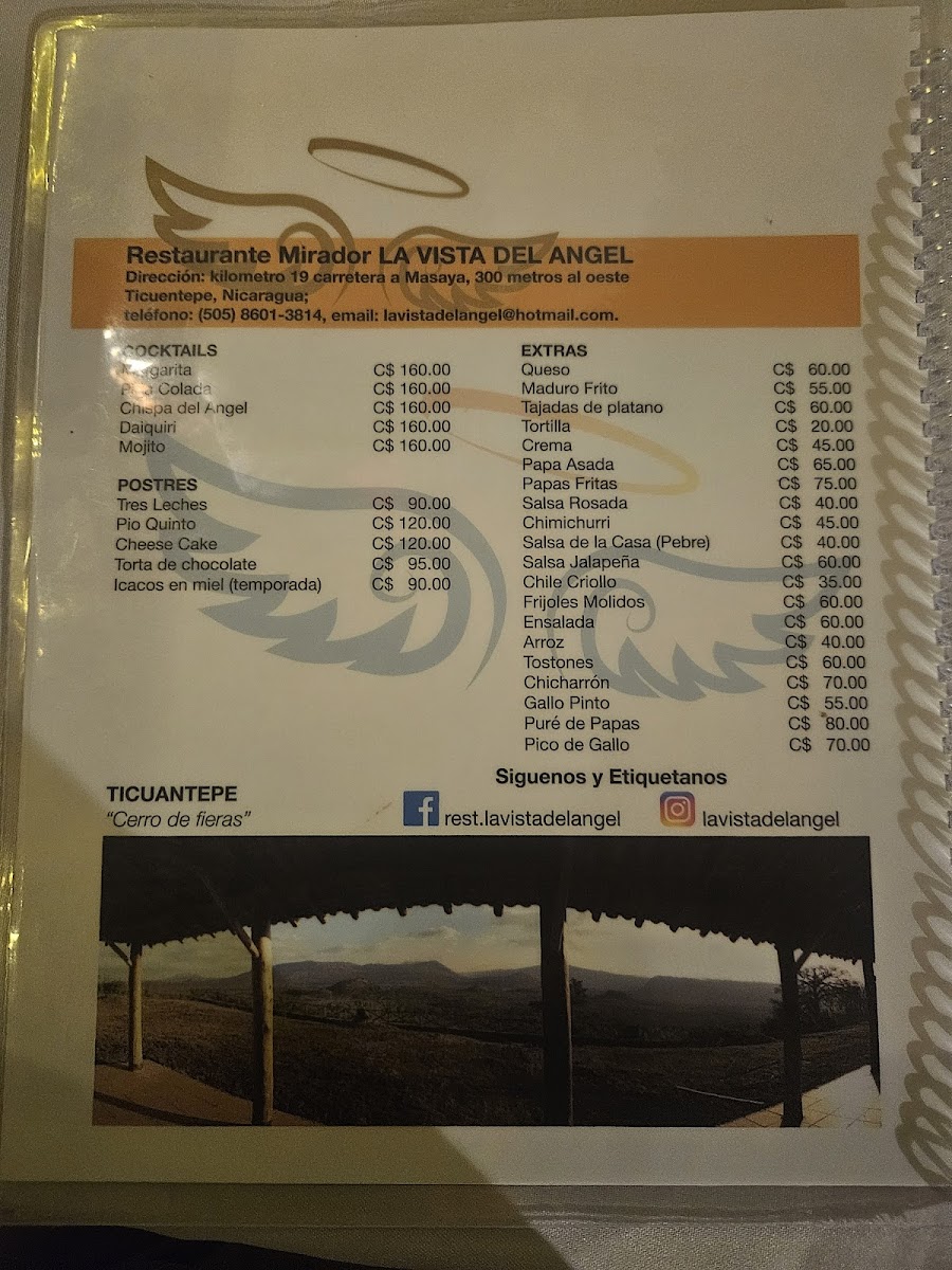 Menu Mirador La Vista Del Angel-8