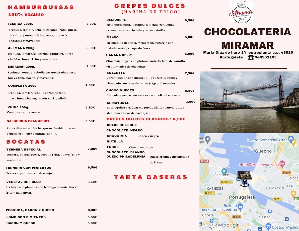 Menu Miramar Txokolategia-4