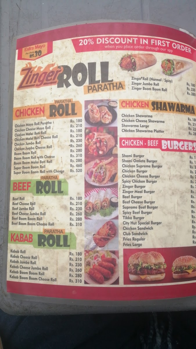 Menu Mirch N Spicy - City Hut Foods-1