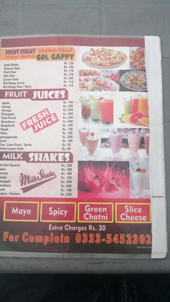 Menu Mirch N Spicy - City Hut Foods-3