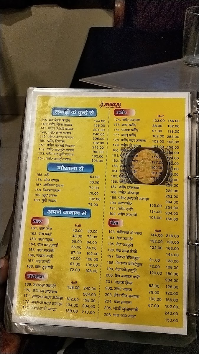 Menu Mirchi Restaurant-10