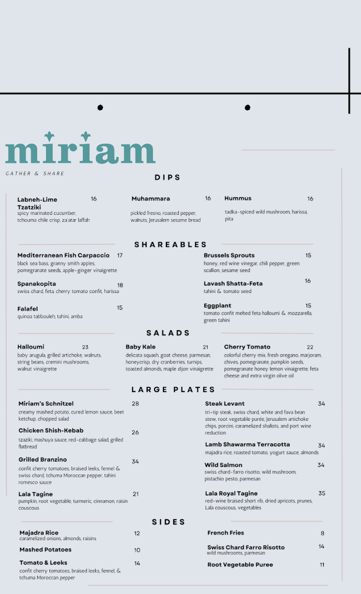 Menu Miriam Restaurant-1