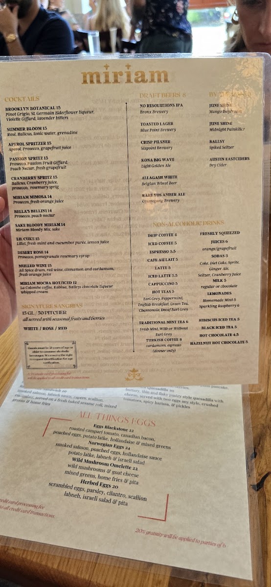 Menu Miriam Restaurant-7