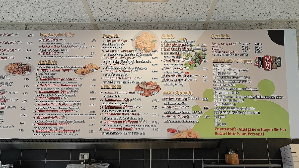 Menu Miro Pizza & Döner-2